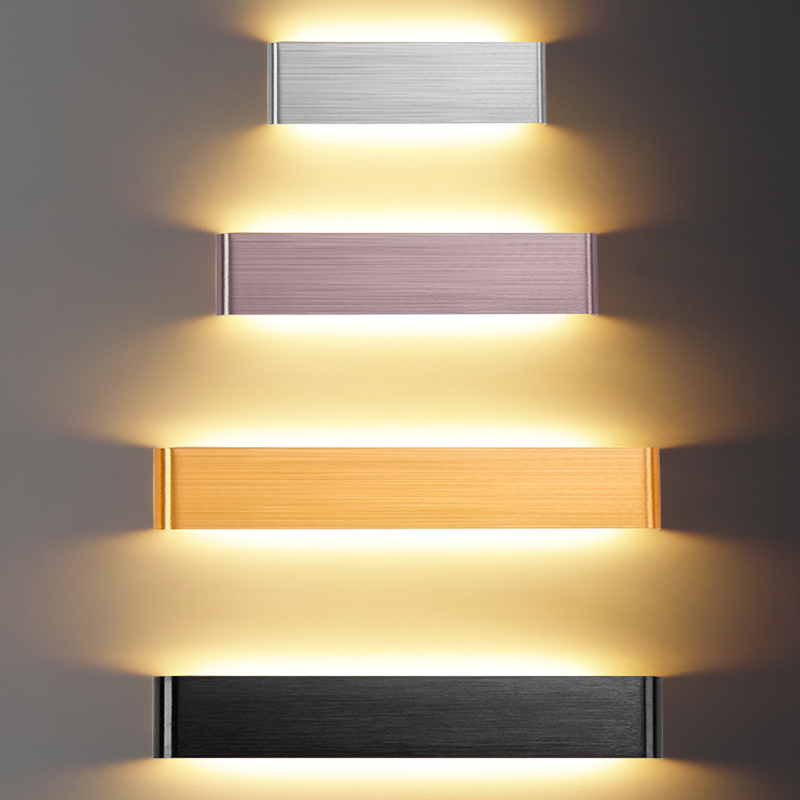 Decor Lighting Discount - Minimalistyczne lampy ścienne LED do sypialni,