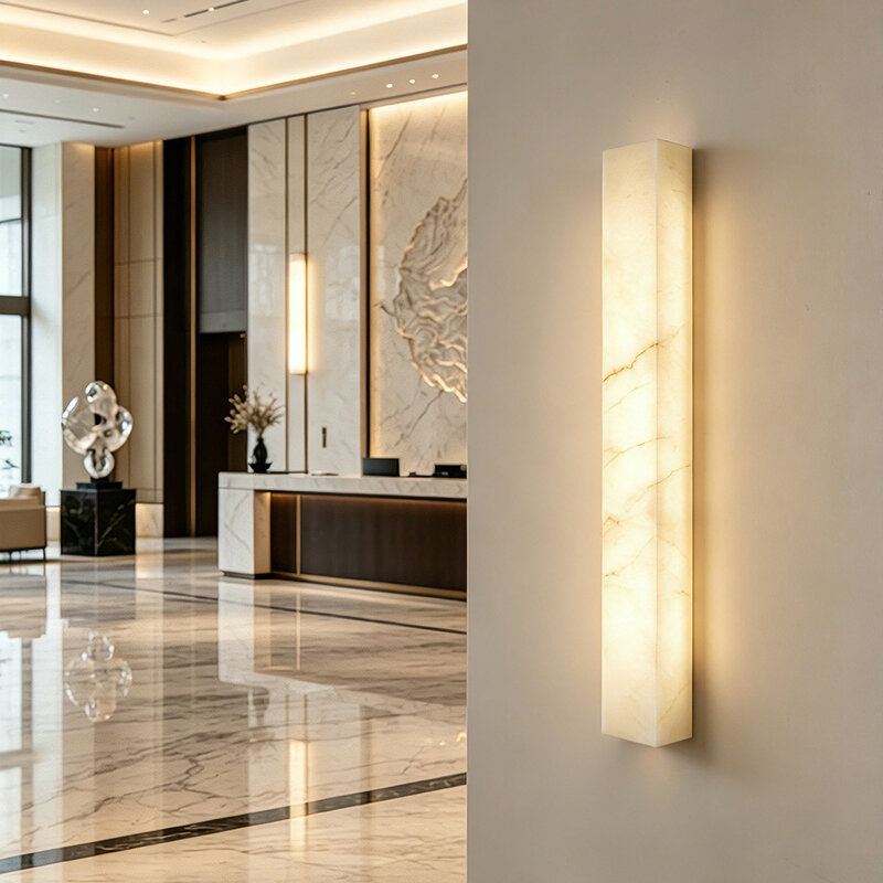 Ambient Lighting Decor For Room - Prosta hiszpańska lampa ścienna z naturalnego