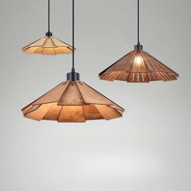 Lighting Decor Rentals - Nordycka Japońska Lampa Wisząca Wabi Sabi