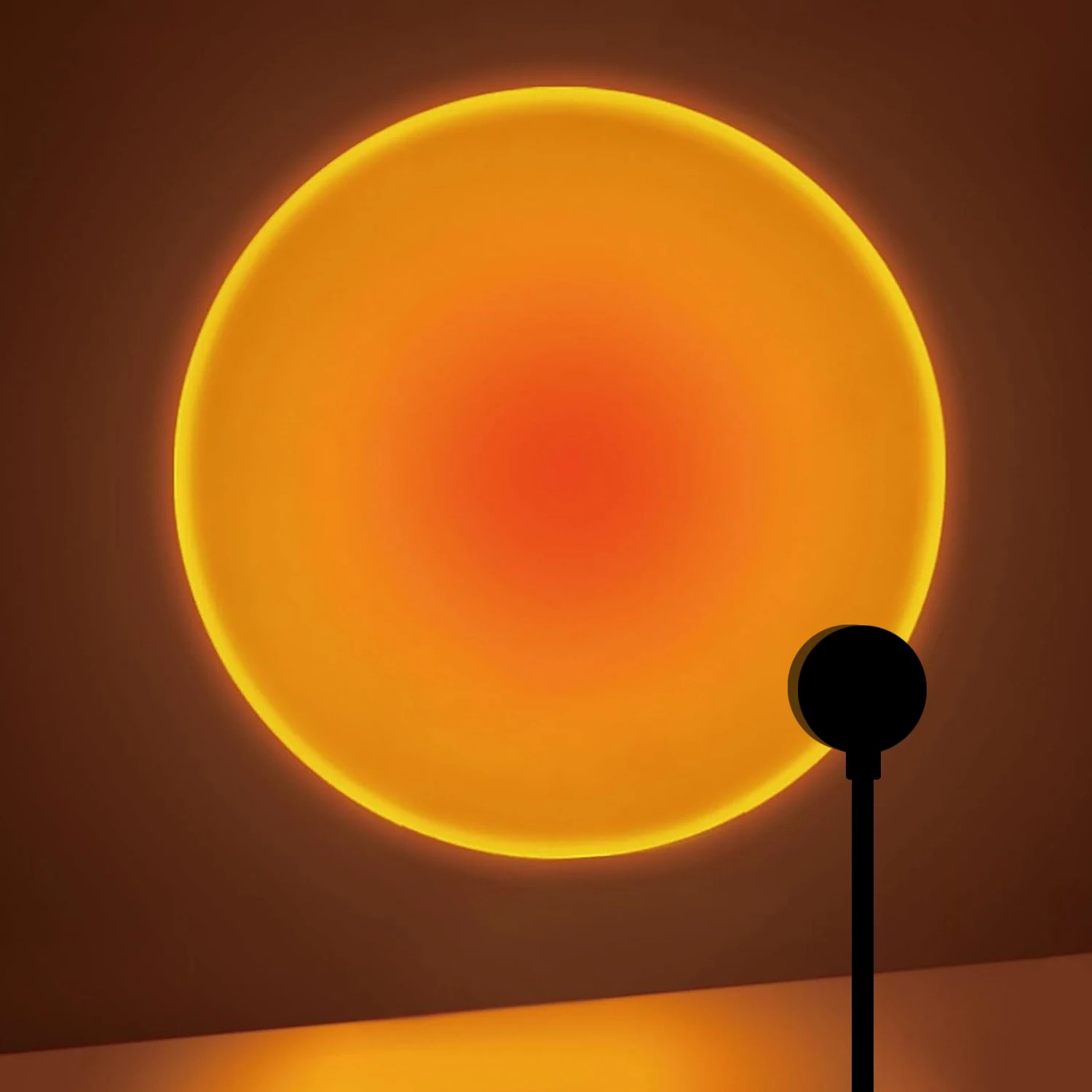 Sunset Lamp Projection - 1 szt. Lampa projekcyjna USB z