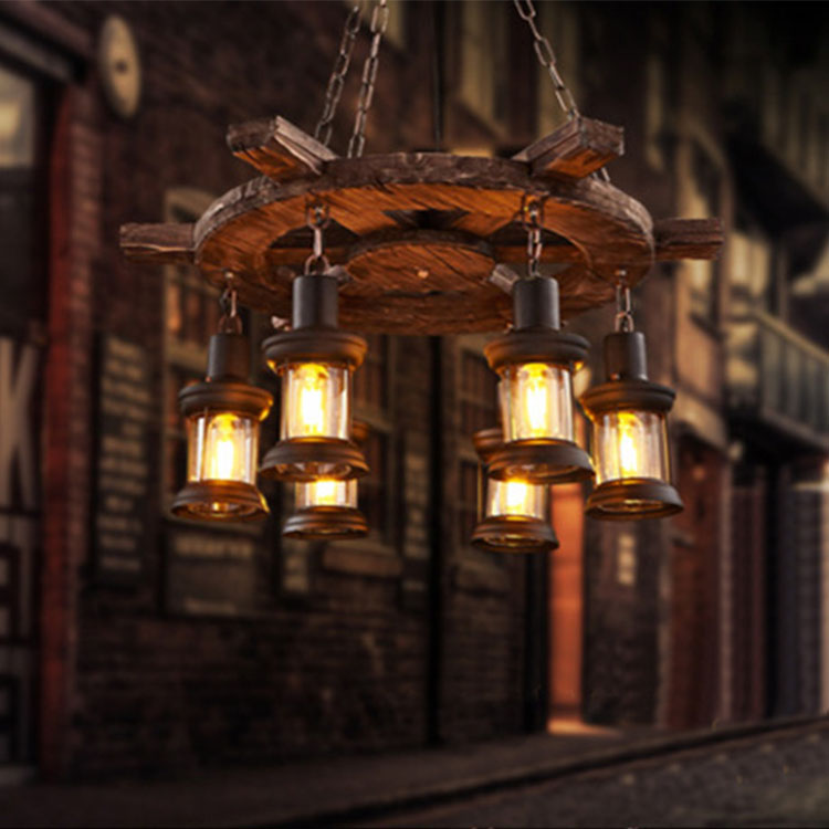 Lighting Decor Living Room - Lampa wisząca w stylu antycznym do
