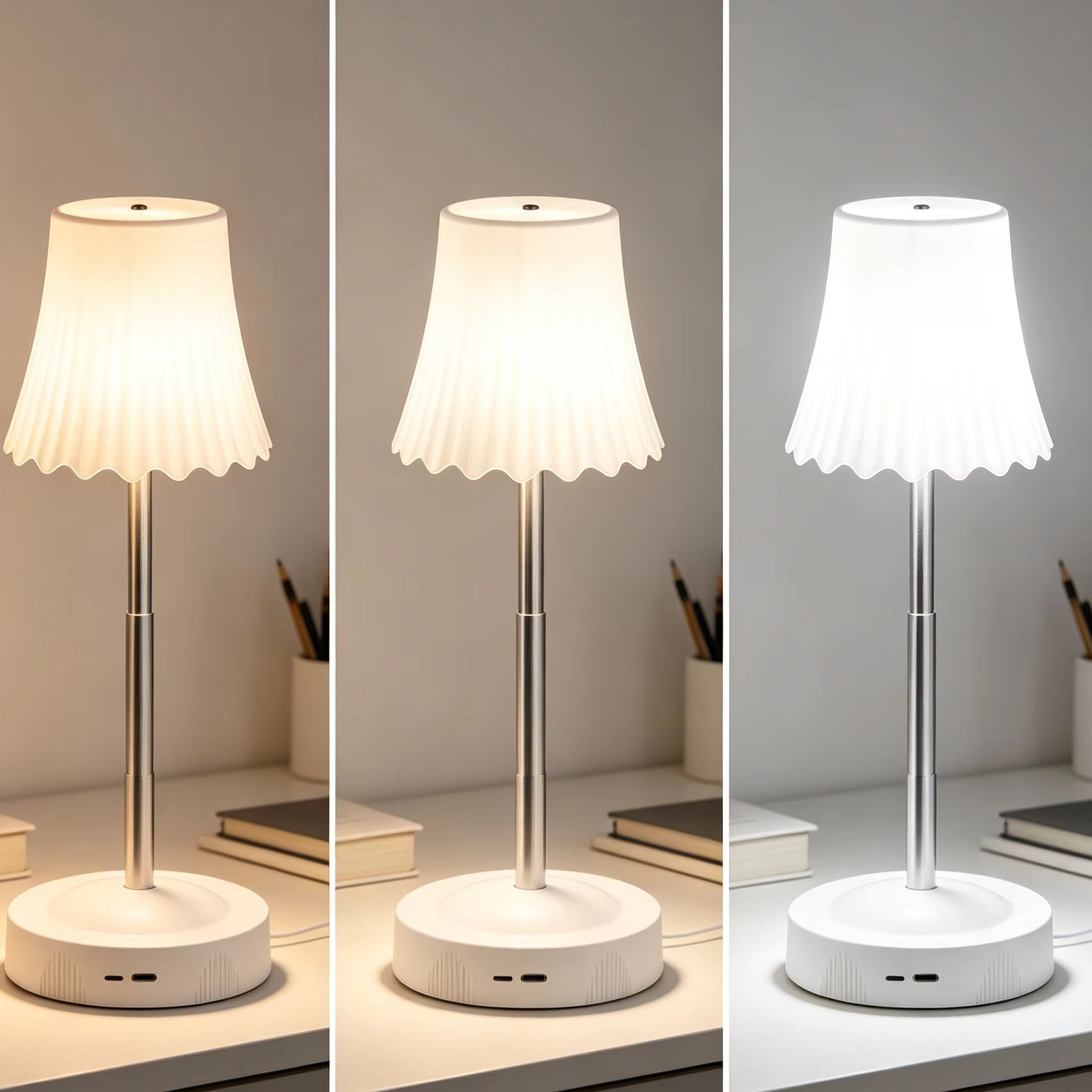 Ambient Lighting Decor For Room - Lampa stołowa LED, ładowalna, z czujnikiem