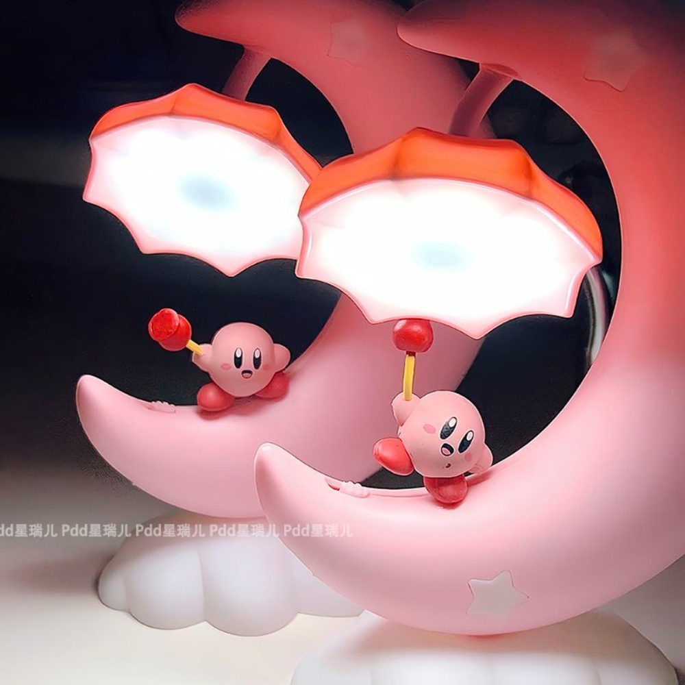 Ambient Lighting Decor For Room - Urocza lampka nocna Kirby, kawaii lampka