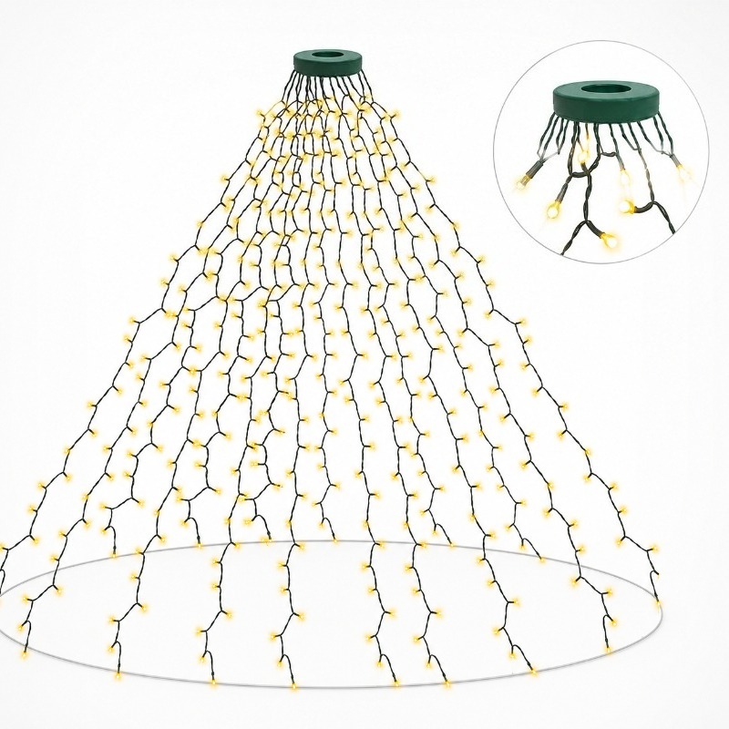 Lighting Decoration For Wedding - Wodoodporne lampki LED USB, 8 trybów