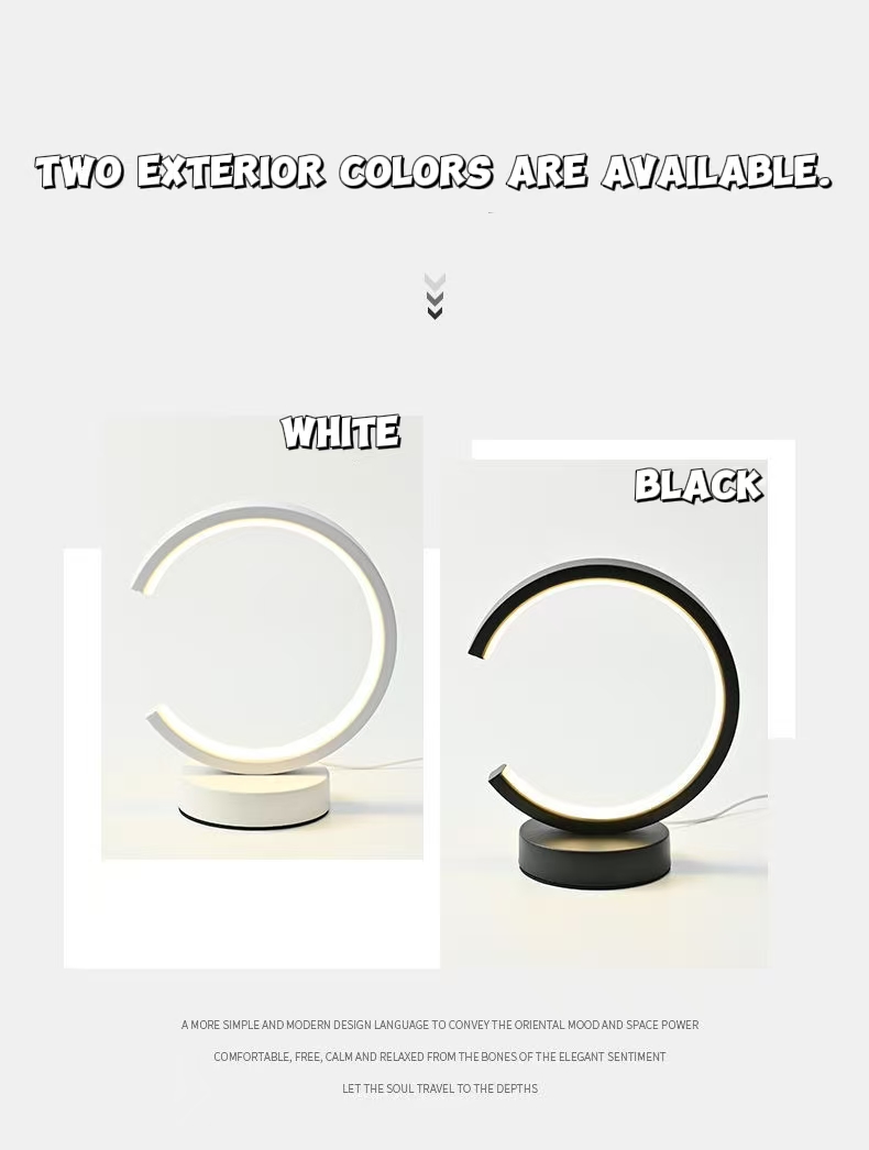 Lighting Decor Living Room - Lampa stołowa LED 20 cm, prosty