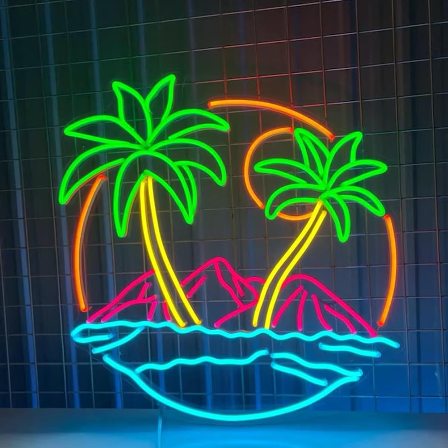 Tropikalna Palma LED Neonowy Z – Lighting Decor Rentals recenzja i cena