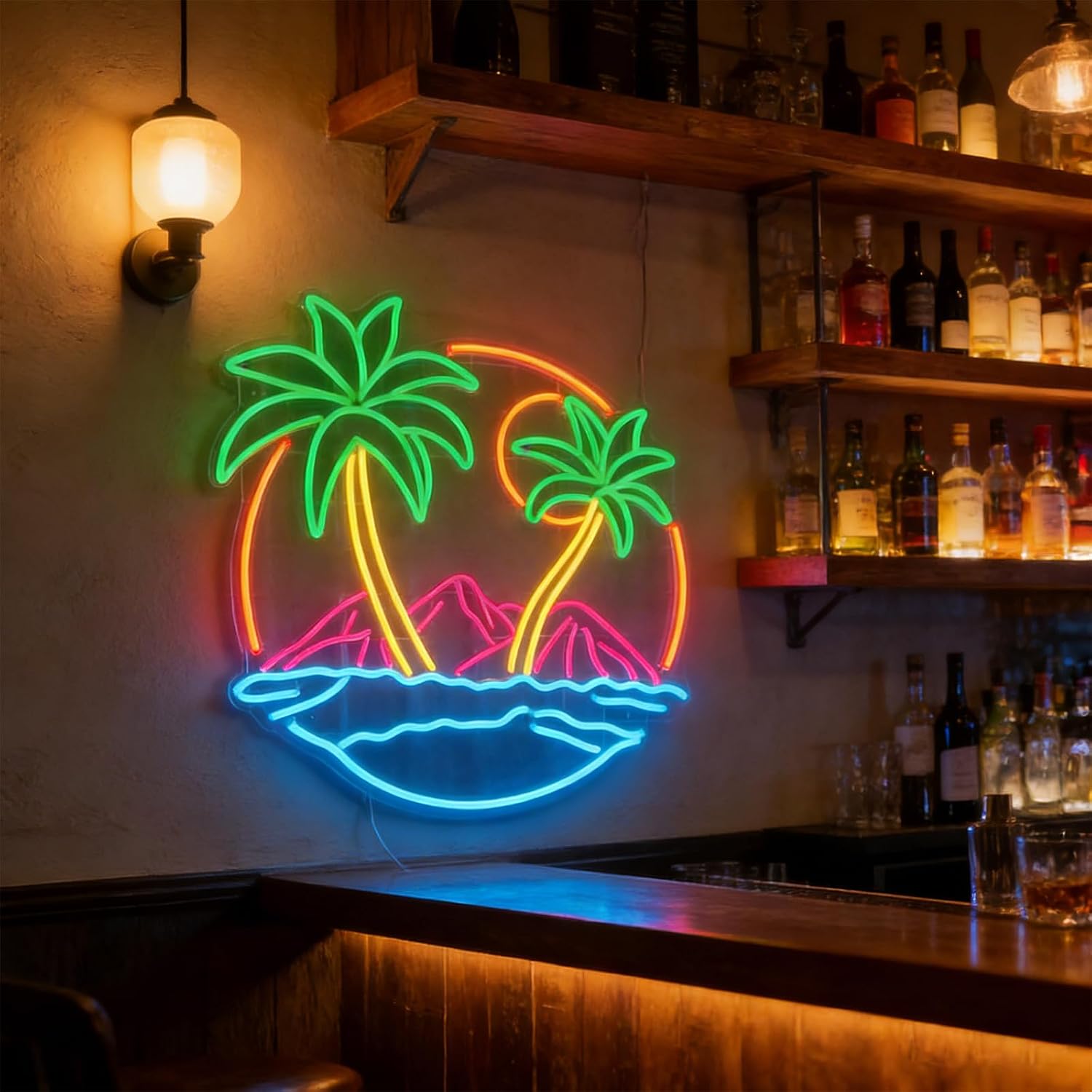 Tropikalna Palma LED Neonowy Z – Lighting Decor Rentals recenzja i cena