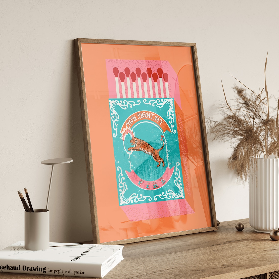 You Light My Fire Orange Match – Lighting Decor Living Room recenzja i cena