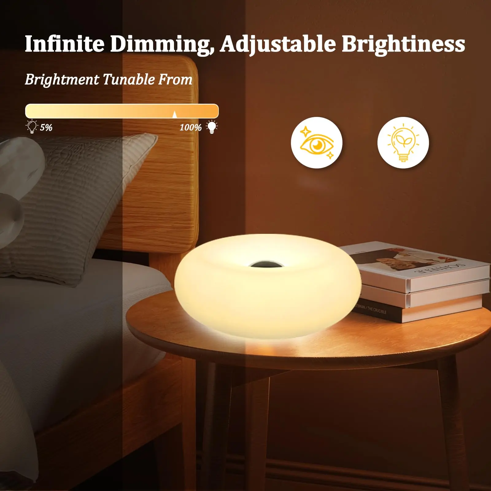 Lampa RGB w kształcie pączka,  – Ambient Lighting Decor For Room recenzja i cena