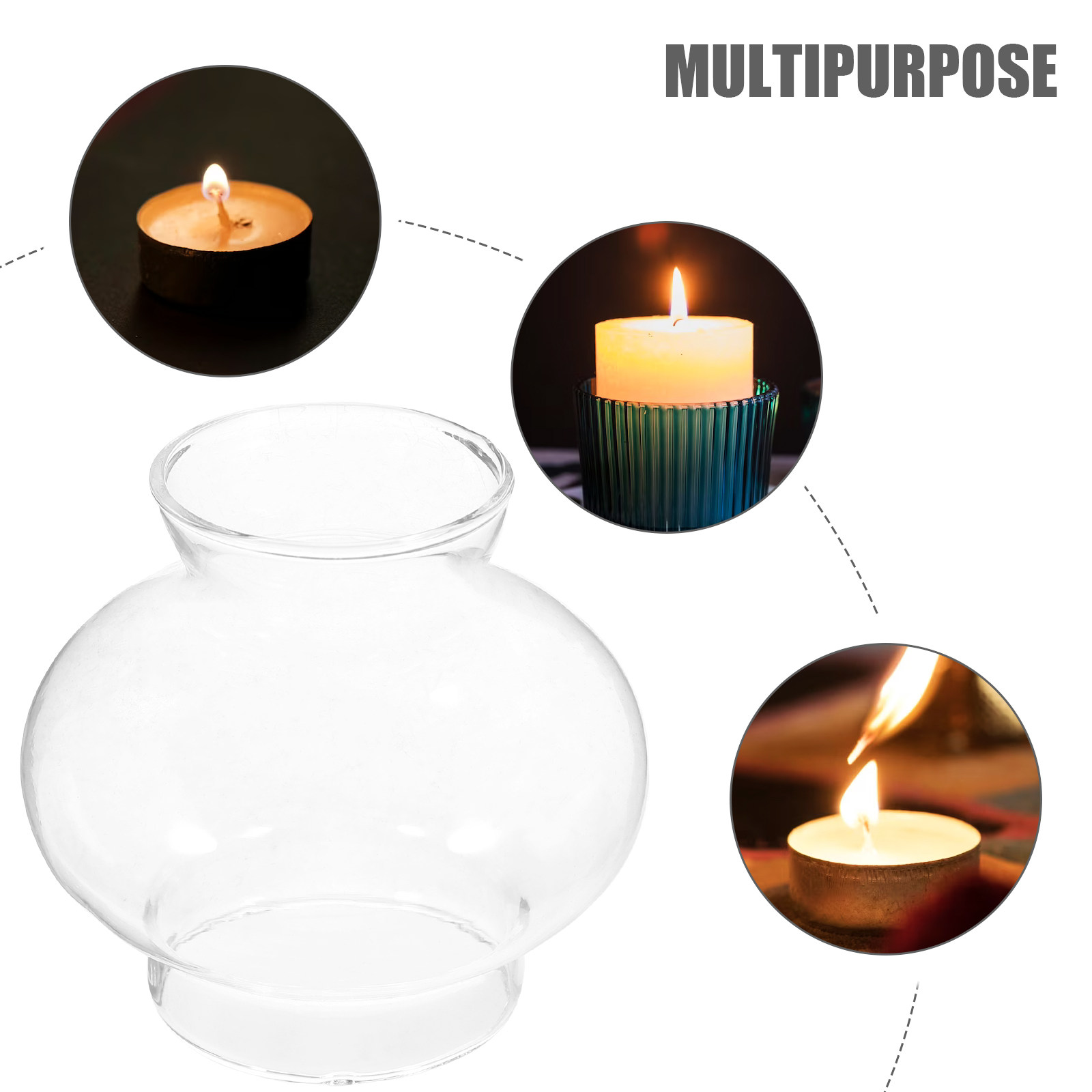 Retro przezroczysty szklany kl – Lighting Decor Living Room recenzja i cena