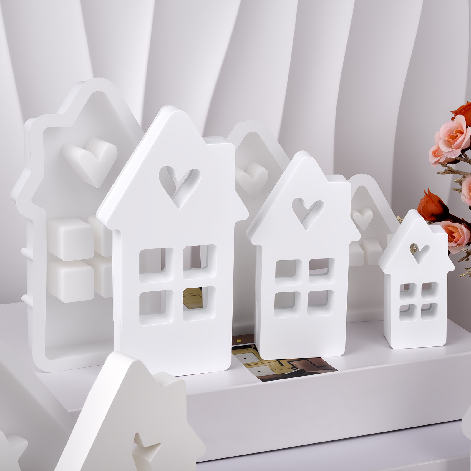 Formy silikonowe Gwiazda Serce – Lighting Decor For House recenzja i cena