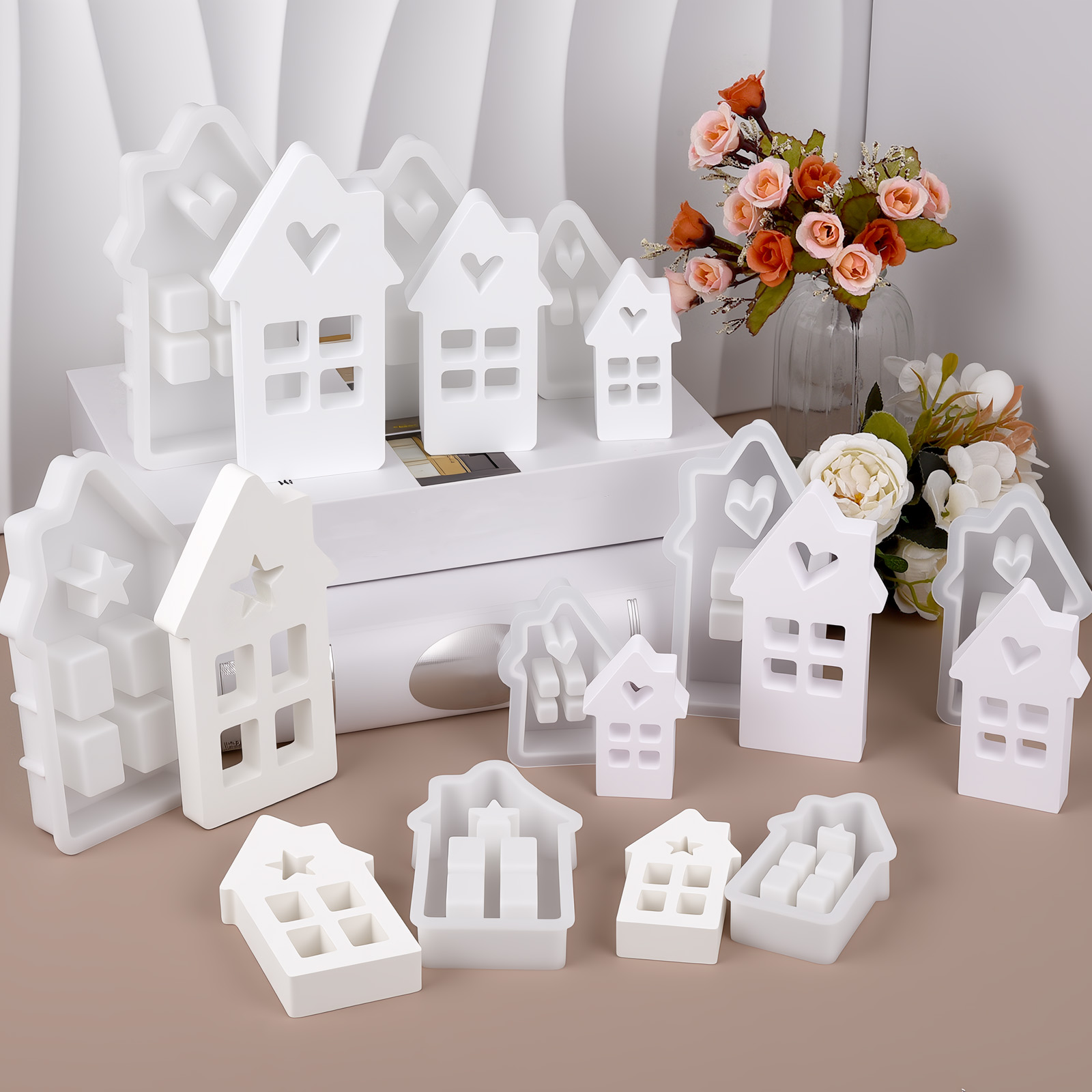 Formy silikonowe Gwiazda Serce – Lighting Decor For House recenzja i cena