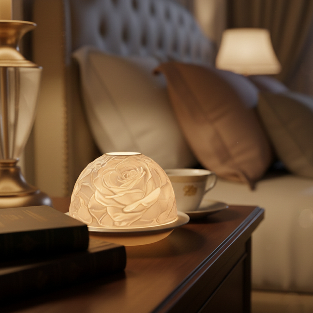 Elegancki porcelanowy świeczni – Lighting Decor Living Room recenzja i cena