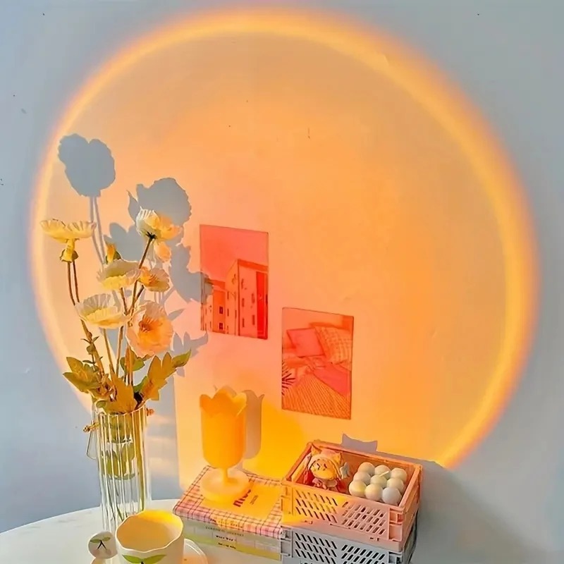 1 szt. Lampa projekcyjna USB z – Sunset Lamp Projection recenzja i cena