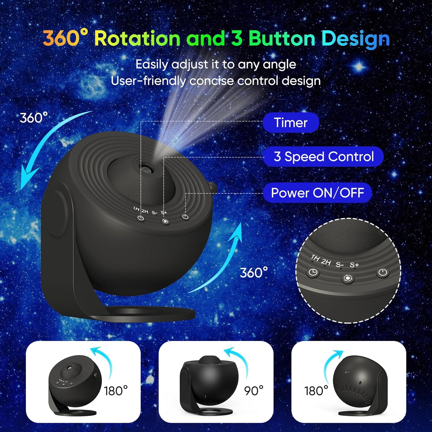 Projektor gwiazd planetarium O – Sunset Lamp Projection recenzja i cena