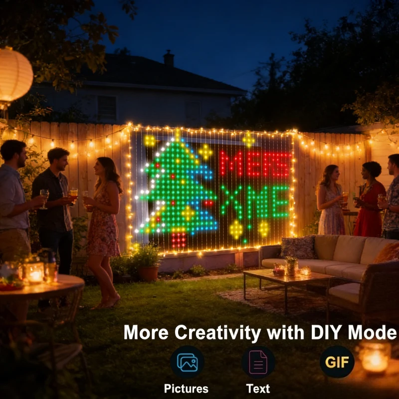 Inteligentne lampki kurtynowe  – Lighting Decoration For Wedding recenzja i cena