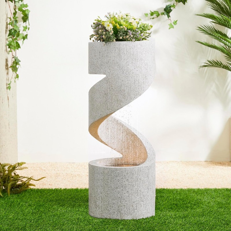 Fontanna ogrodowa spiralna, wi – Decor Lighting Discount recenzja i cena