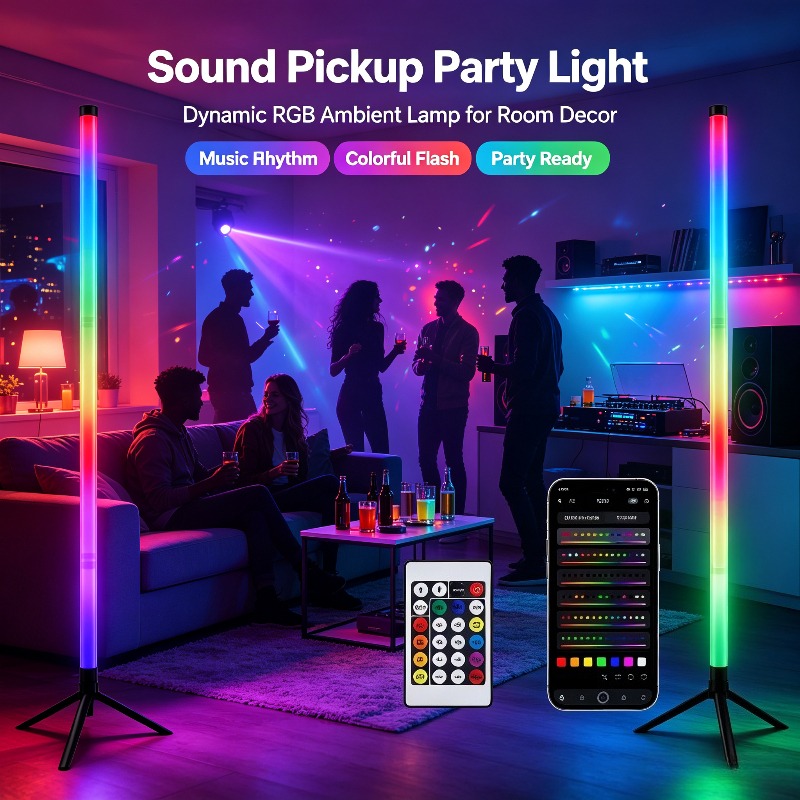 2 sztuki narożnych lamp podłog – Ambient Lighting Decor For Room recenzja i cena