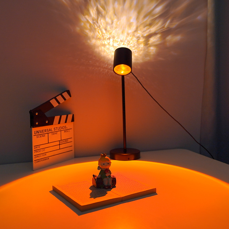 Dynamiczna, obrotowa lampa biu – Sunset Lamp Projection recenzja i cena
