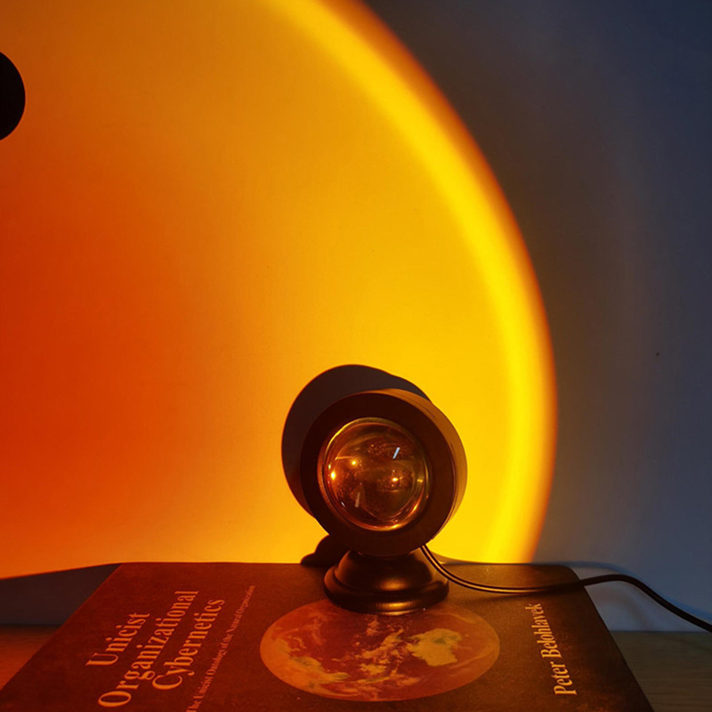 Led USB zachód słońca projekto – Sunset Lamp Projection recenzja i cena