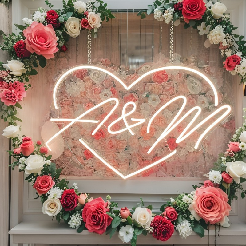Neon LED w kształcie serca z i – Lighting Decoration For Wedding recenzja i cena