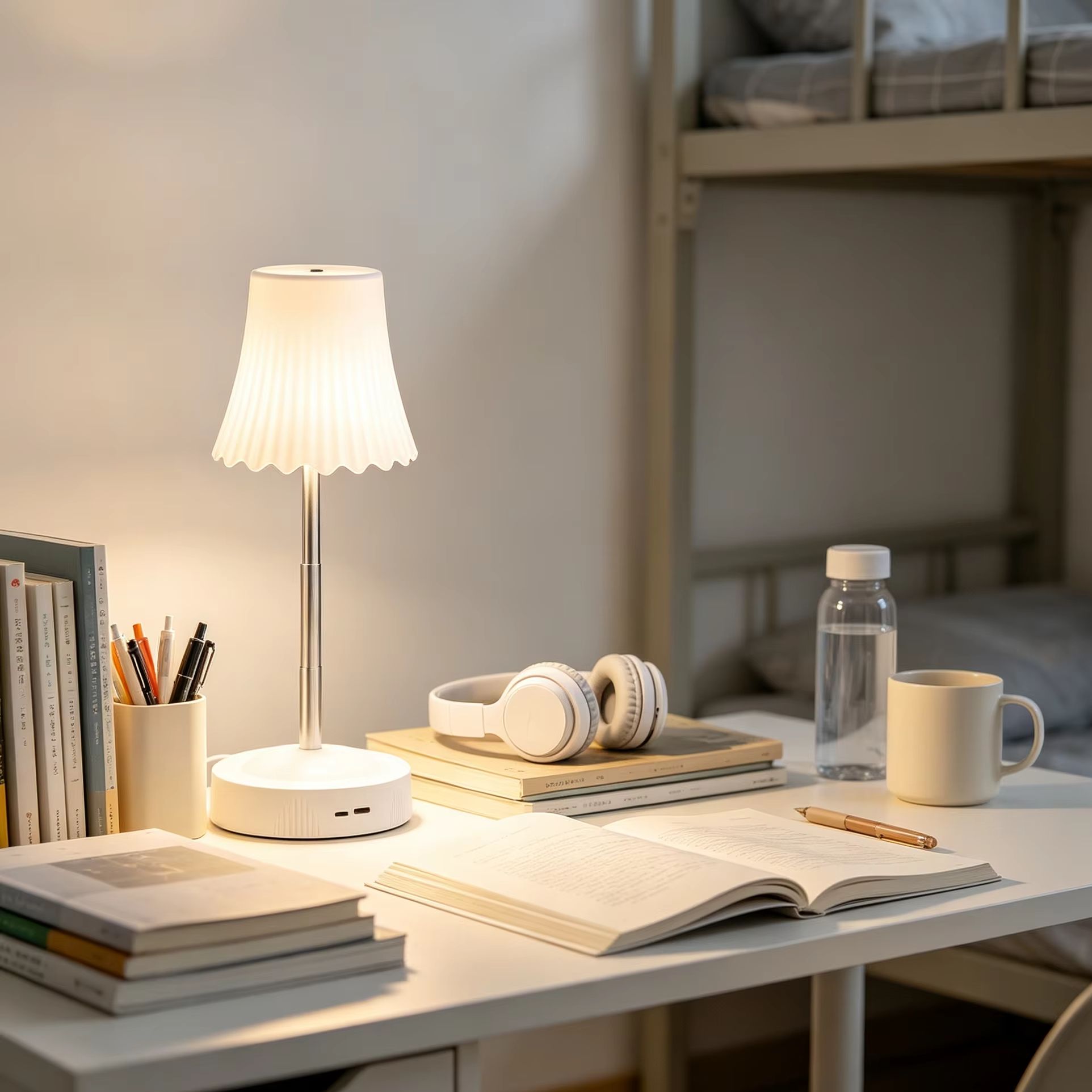 Lampa stołowa LED, ładowalna,  – Ambient Lighting Decor For Room recenzja i cena