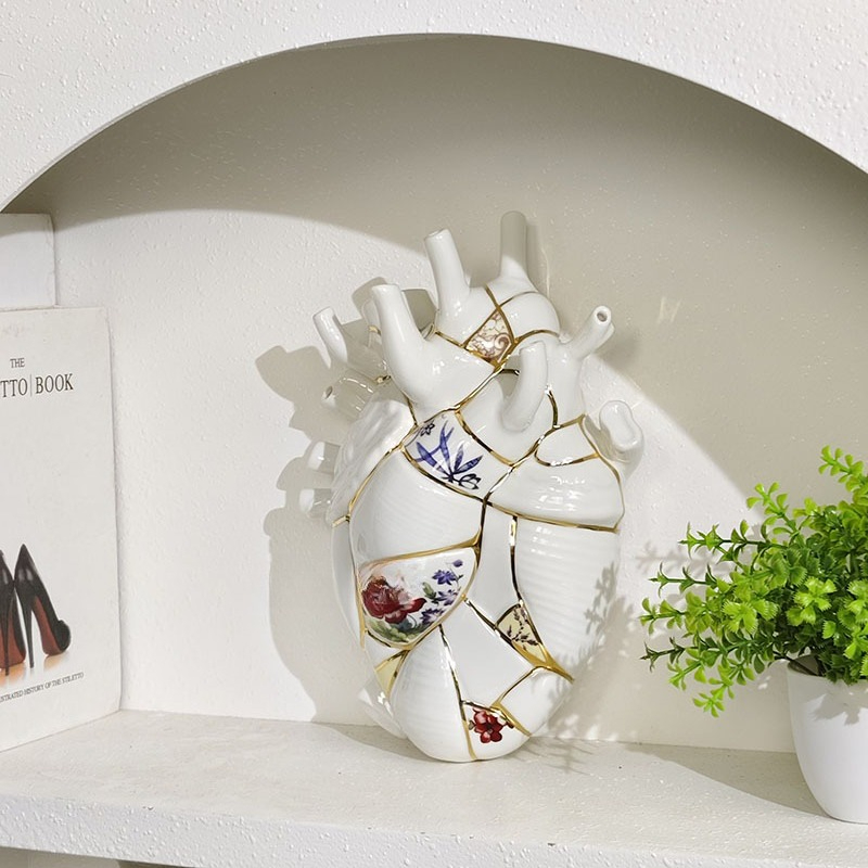 Wazon w kształcie serca, szafk – Lighting Decor Living Room recenzja i cena