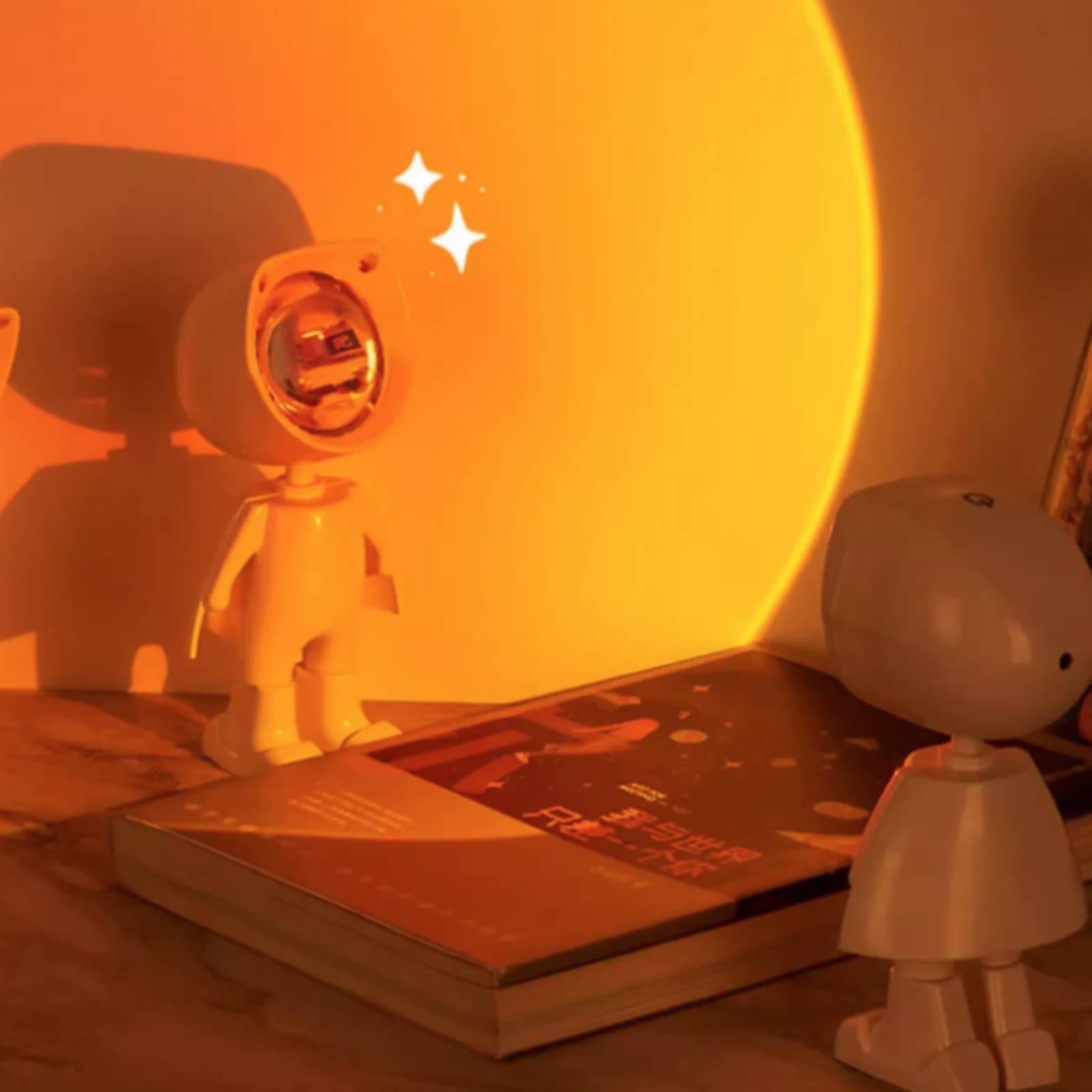 Lampa projekcyjna astronauty z – Sunset Lamp Projection recenzja i cena