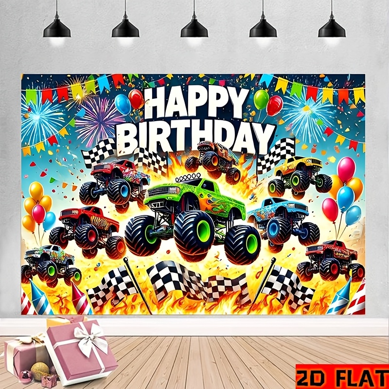 Baner urodzinowy z motywem mon – Lighting Mcqueen Decor recenzja i cena