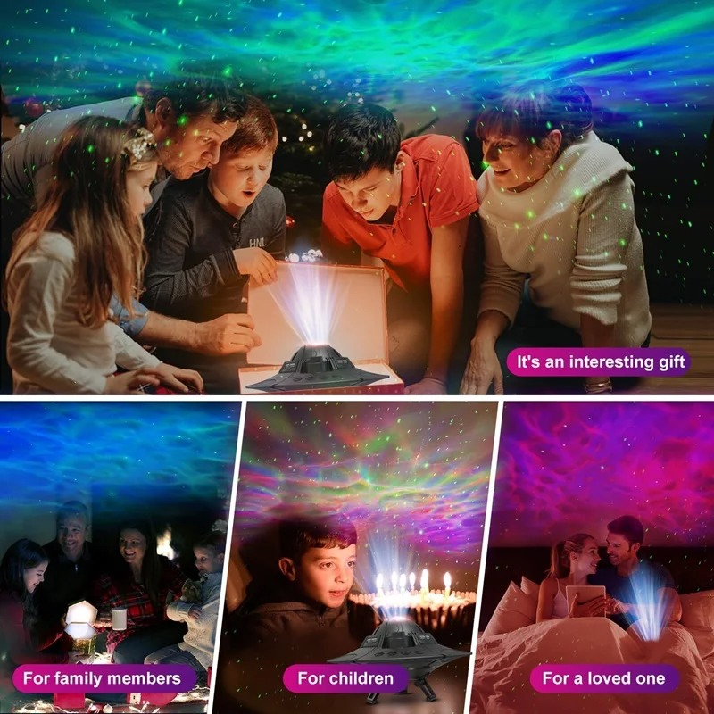 Lampka nocna UFO LED projektor – Sunset Lamp Projection recenzja i cena