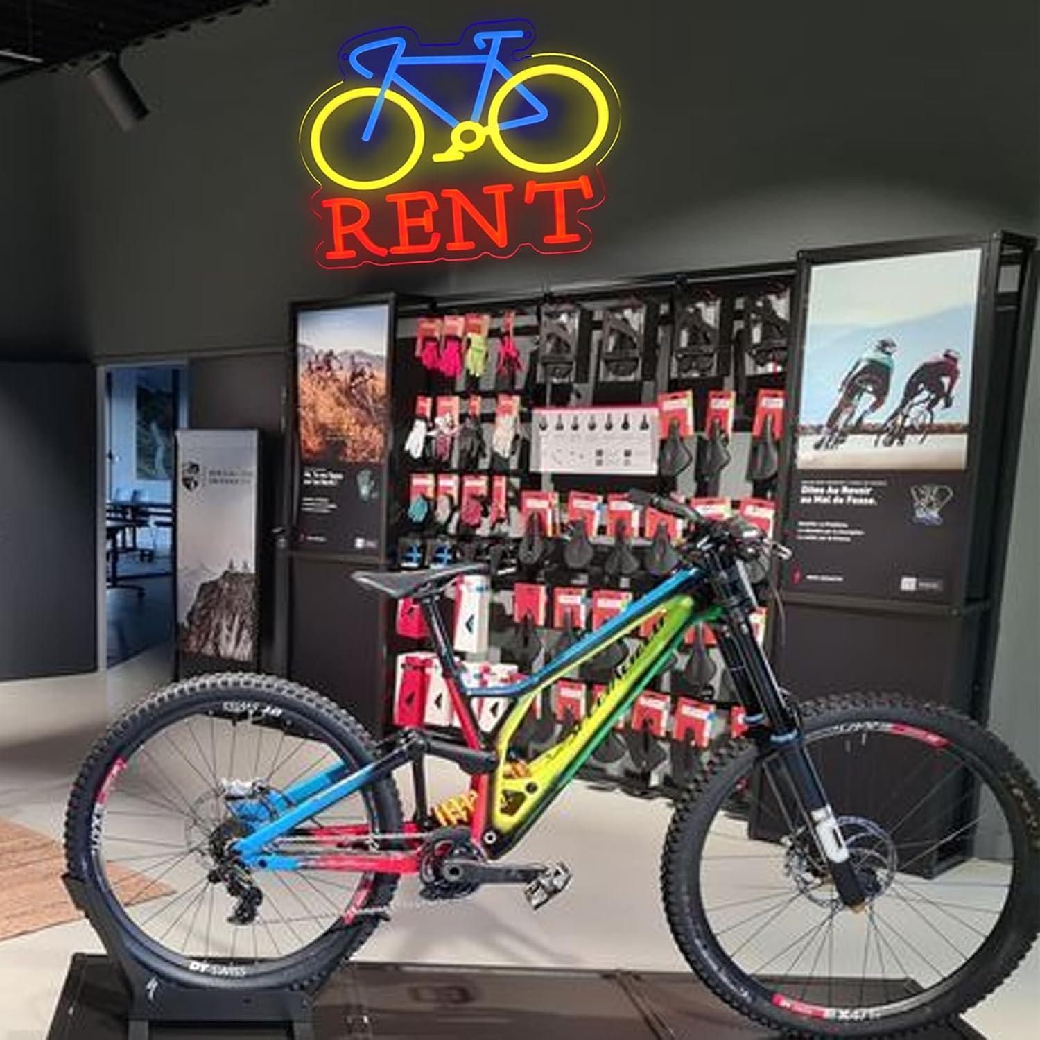 Neonowy Znak Wynajmu Rowerów z – Lighting Decor Rentals recenzja i cena