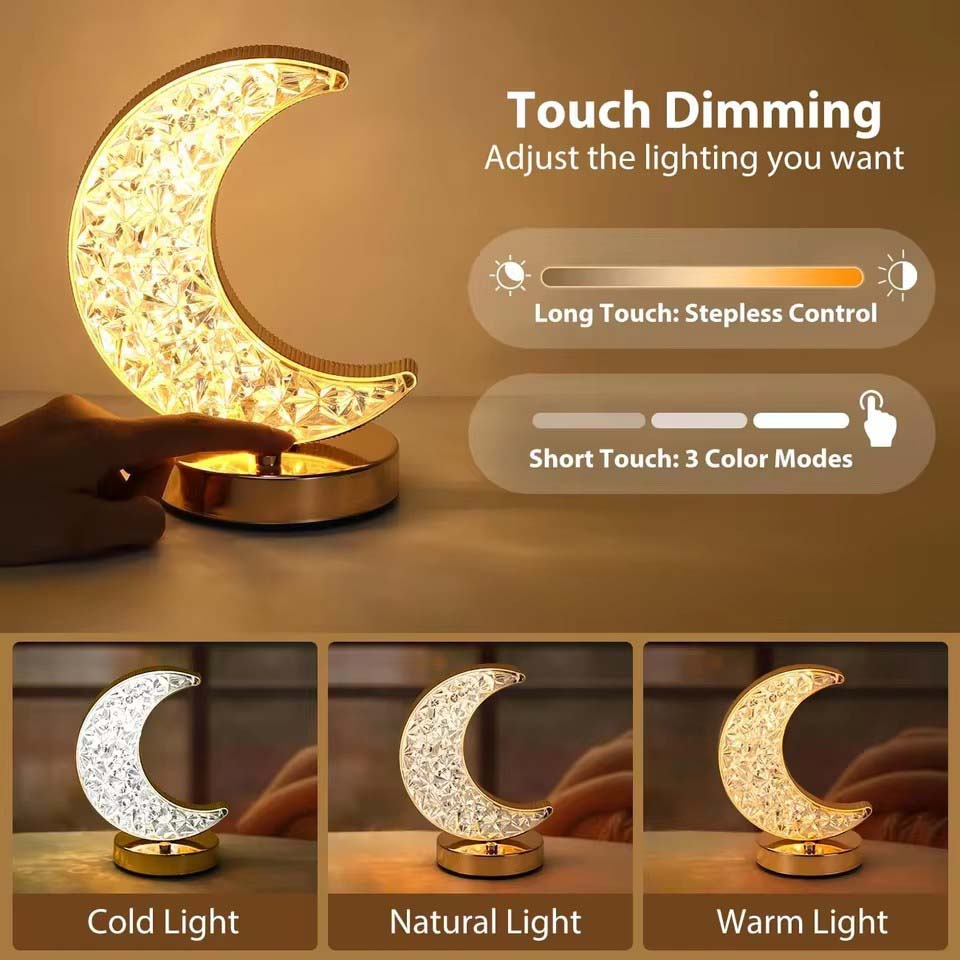 Dotykowa lampka nocna 3D z kry – Ambient Lighting Decor For Room recenzja i cena