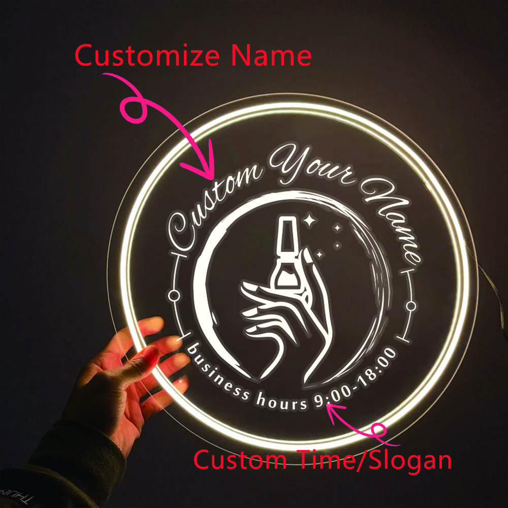 1 szt. Okrągły Neon LED z Akry – Lighting Decoration For Wedding recenzja i cena