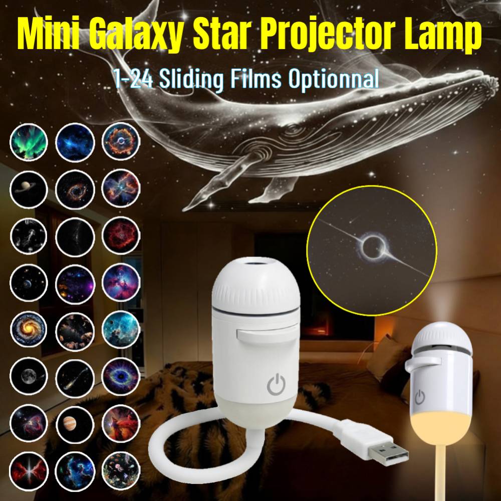 Projektor Nocny Galaxy Starry  – Room Lighting Bedroom Decor recenzja i cena
