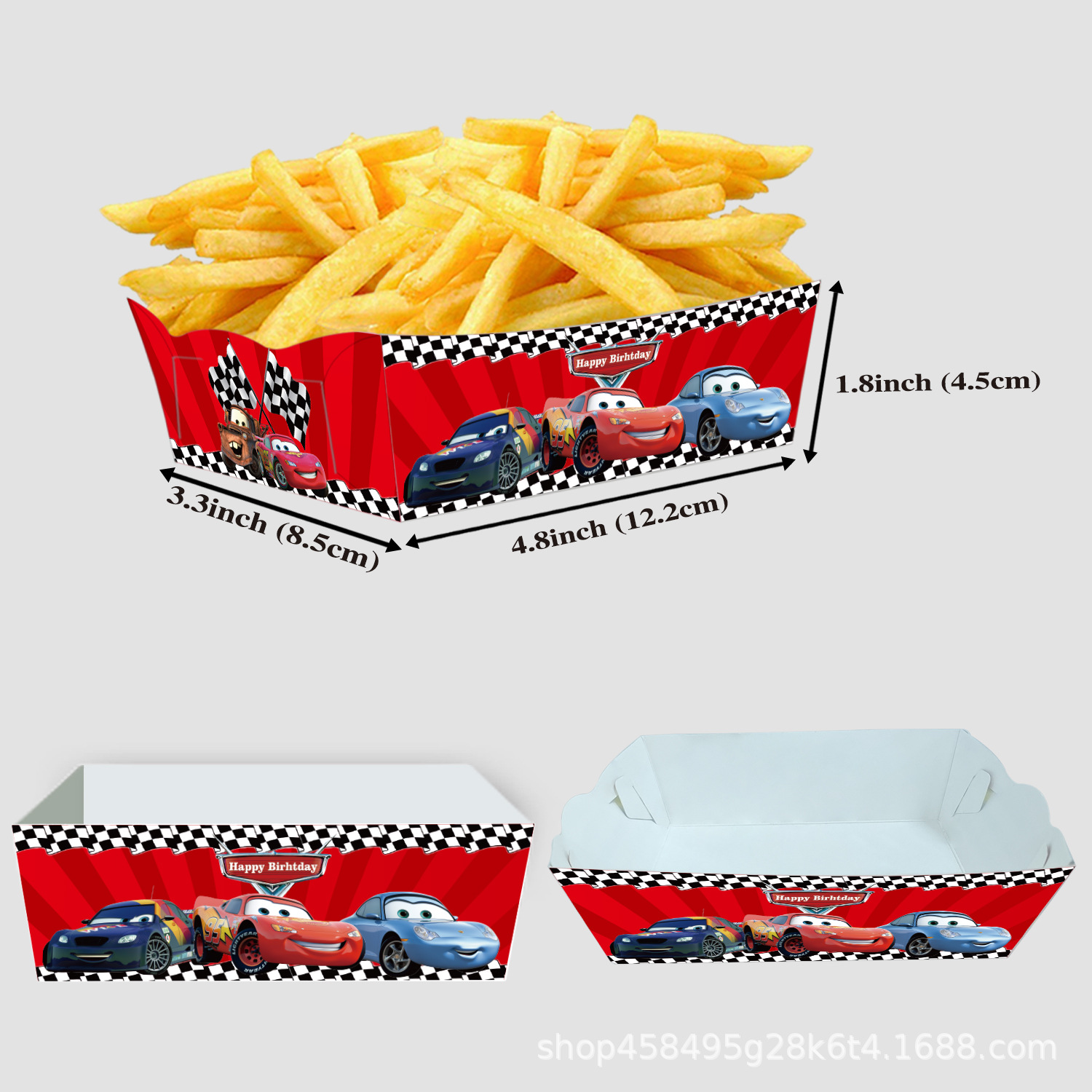 24 szt./zestaw Samochody Papie – Lighting Mcqueen Decor recenzja i cena