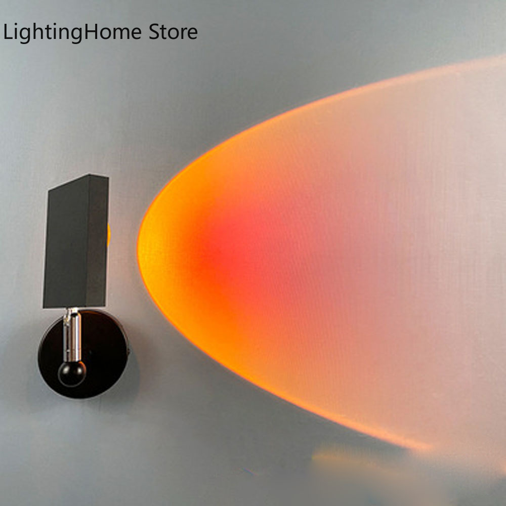 Zachód słońca tęczowa projekcj – Sunset Lamp Projection recenzja i cena